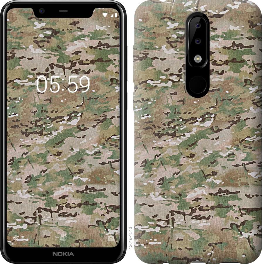 

Чохол на Nokia 5.1 Plus Камуфляж v5