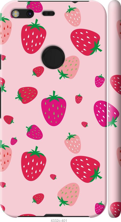 

Чехол на Google Pixel XL Клубнички