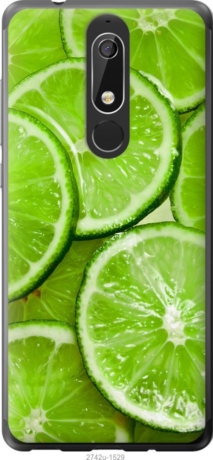 

Чехол на Nokia 5.1 Лайм