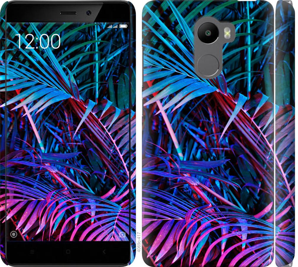 

Чохол на Xiaomi Redmi 4 Папороть під ультрафіолетом