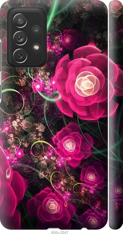 Чохол на Samsung Galaxy A72 A725F Абстрактні квіти 3