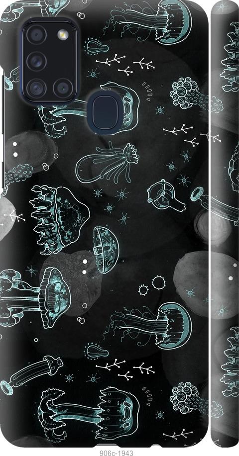 Чехол на Samsung Galaxy A21s A217F Медузы