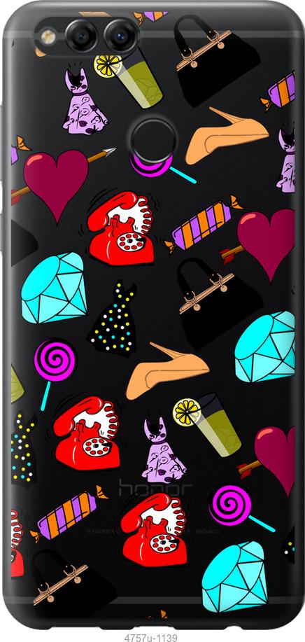 

Чохол на Huawei Honor 7X stickers