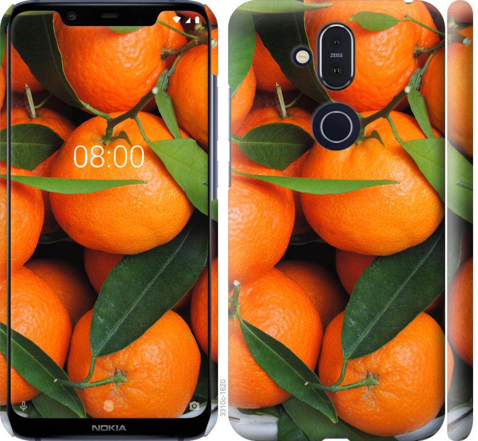 

Чохол на Nokia 8.1 мандарини
