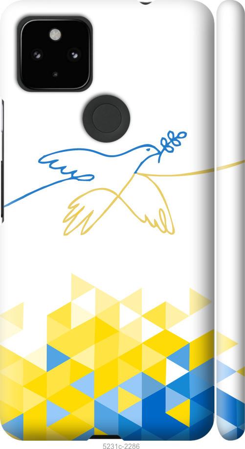Чехол на Google Pixel 5A Птица мира