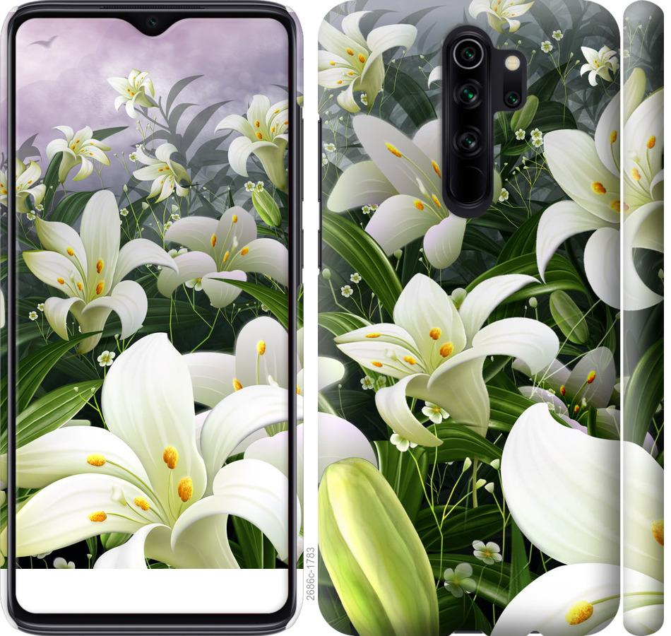

Чохол на Xiaomi Redmi Note 8 Pro білі лілії