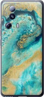 Чехол на Xiaomi 13 Lite Green marble