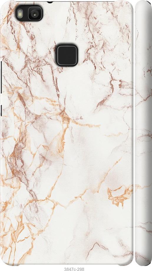 

Чехол на Huawei P9 Lite Белый мрамор