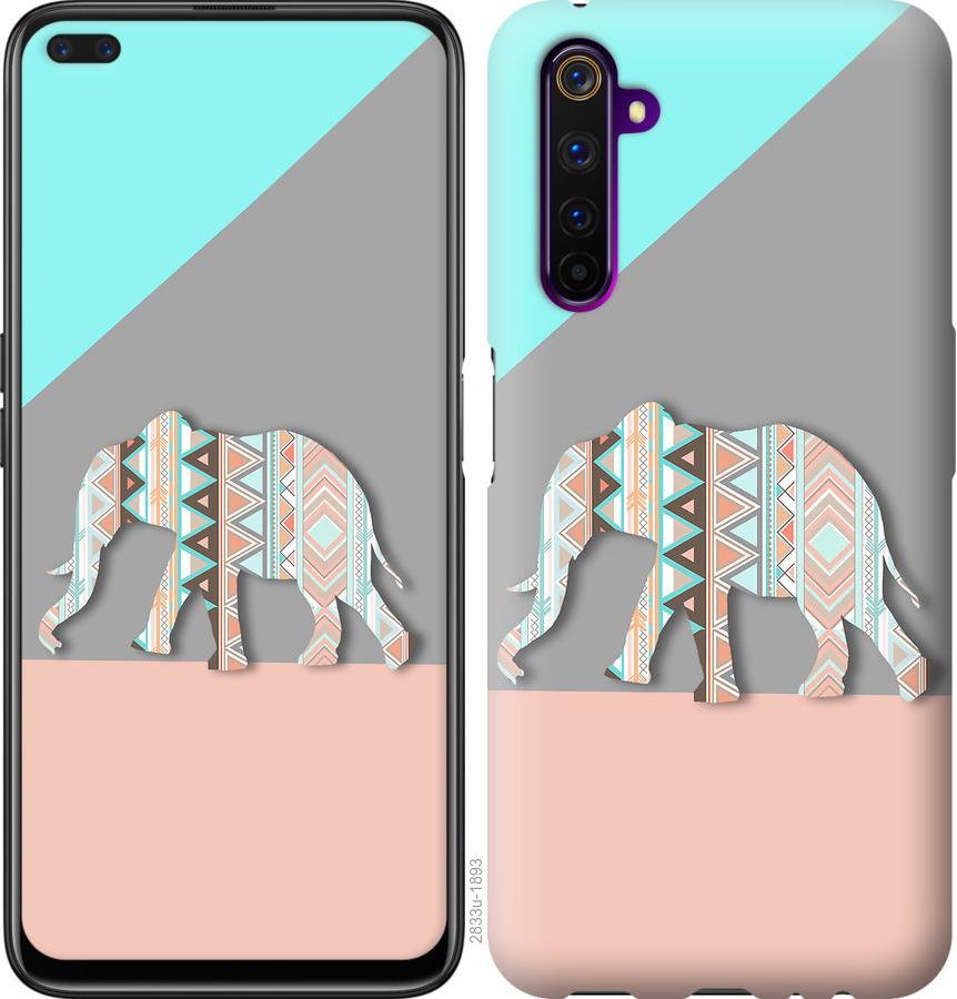 

Чохол на Realme 6 Візерунчастий слон