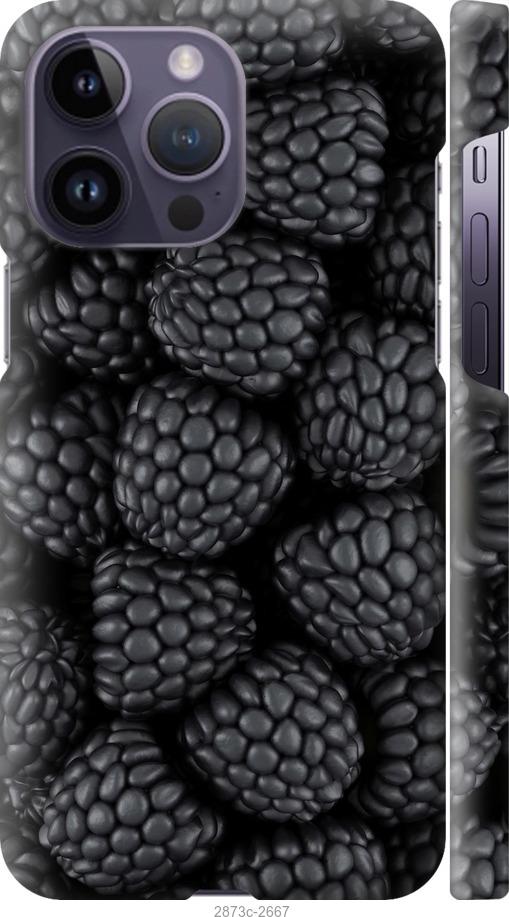 

Чохол на iPhone 14 Pro Max Чорна ожина