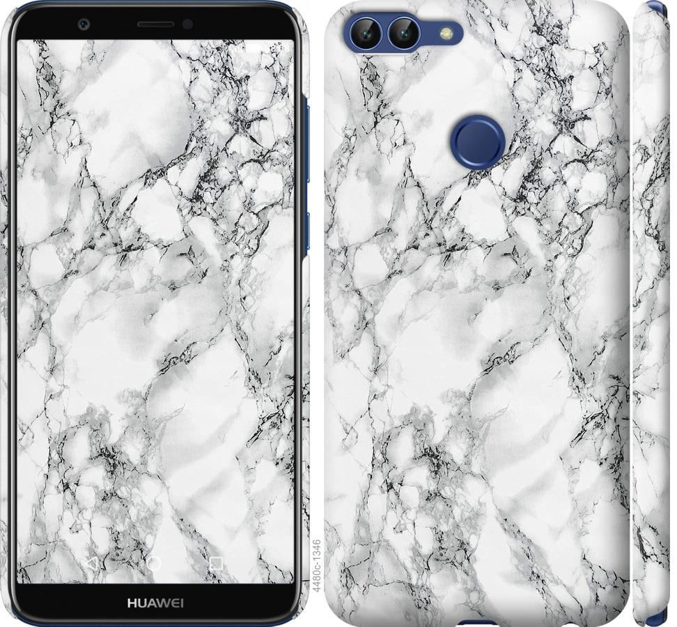 

Чохол на Huawei P Smart мармур білий