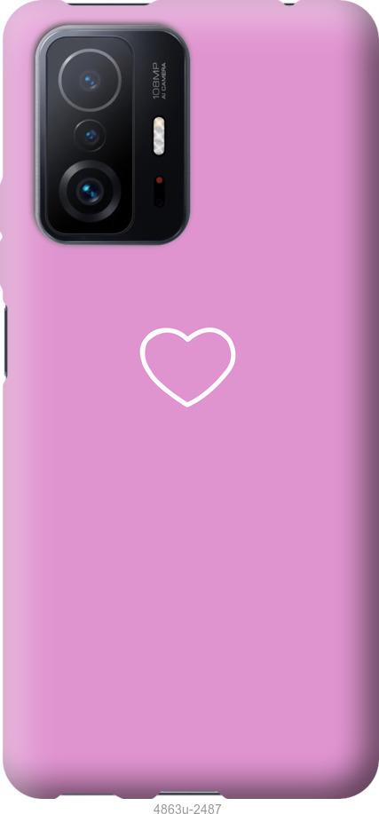 Чехол на Xiaomi 11T Сердце 2
