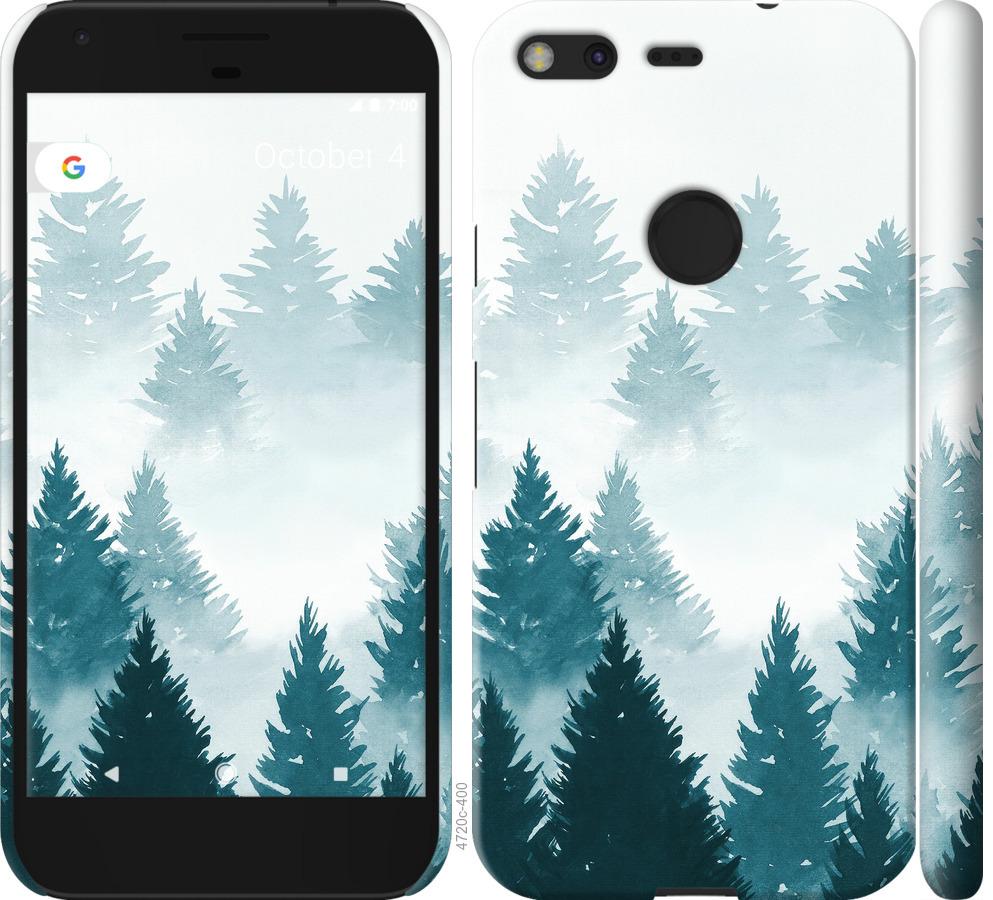

Чохол на Google Pixel Акварельні Ялинки
