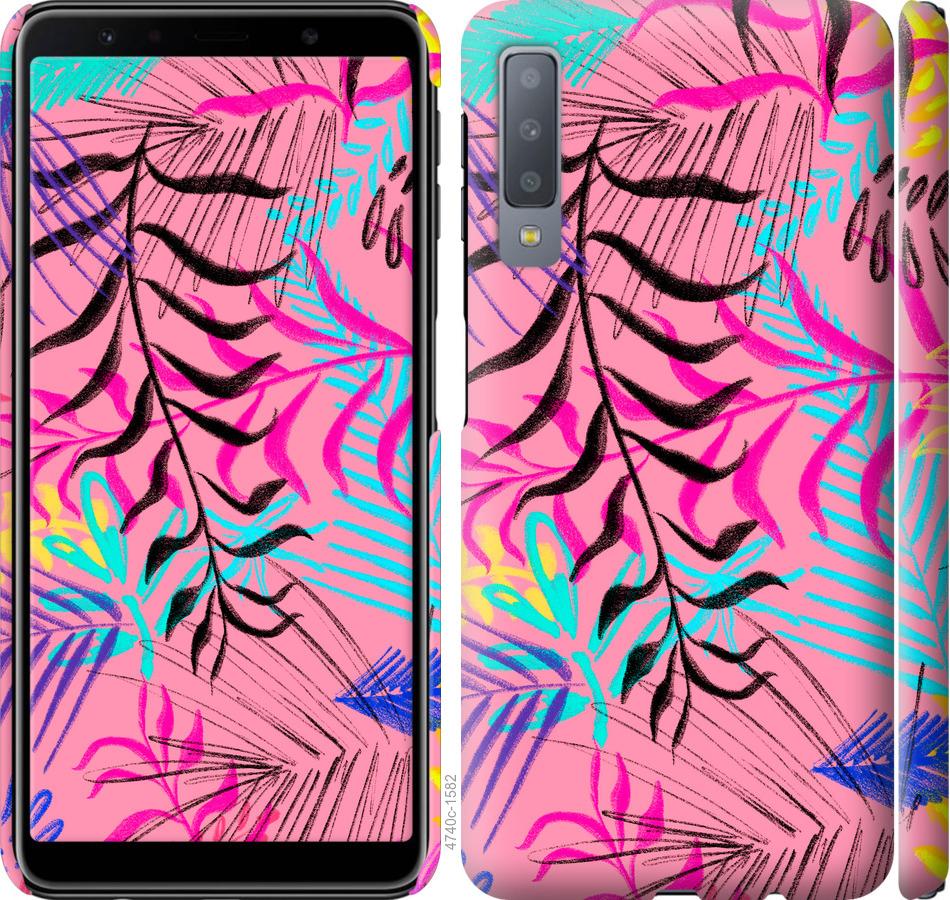 

Чохол на Samsung Galaxy A7 (2018) A750F Рослинний візерунок 2