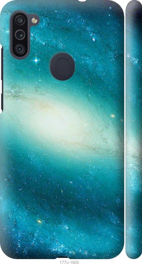 Чохол на Samsung Galaxy A11 A115F Блакитна галактика