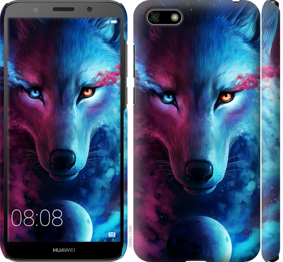 

Чохол на Huawei Y5 2018 Арт-вовк