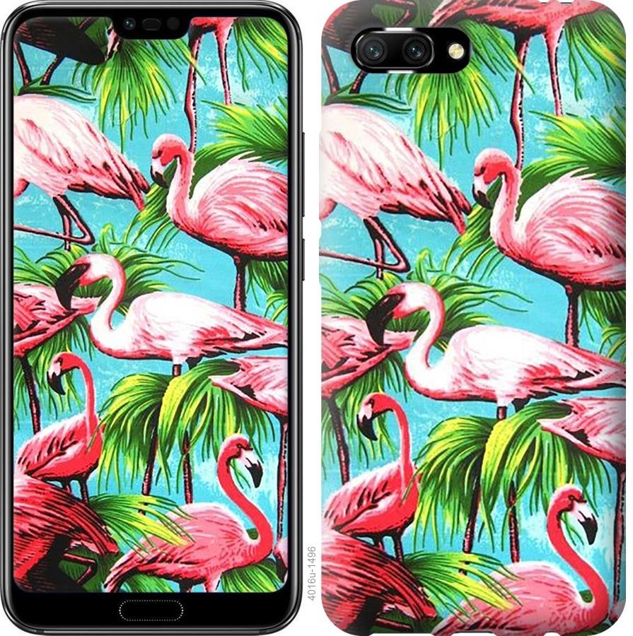 

Чехол на Huawei Honor 10 Tropical background