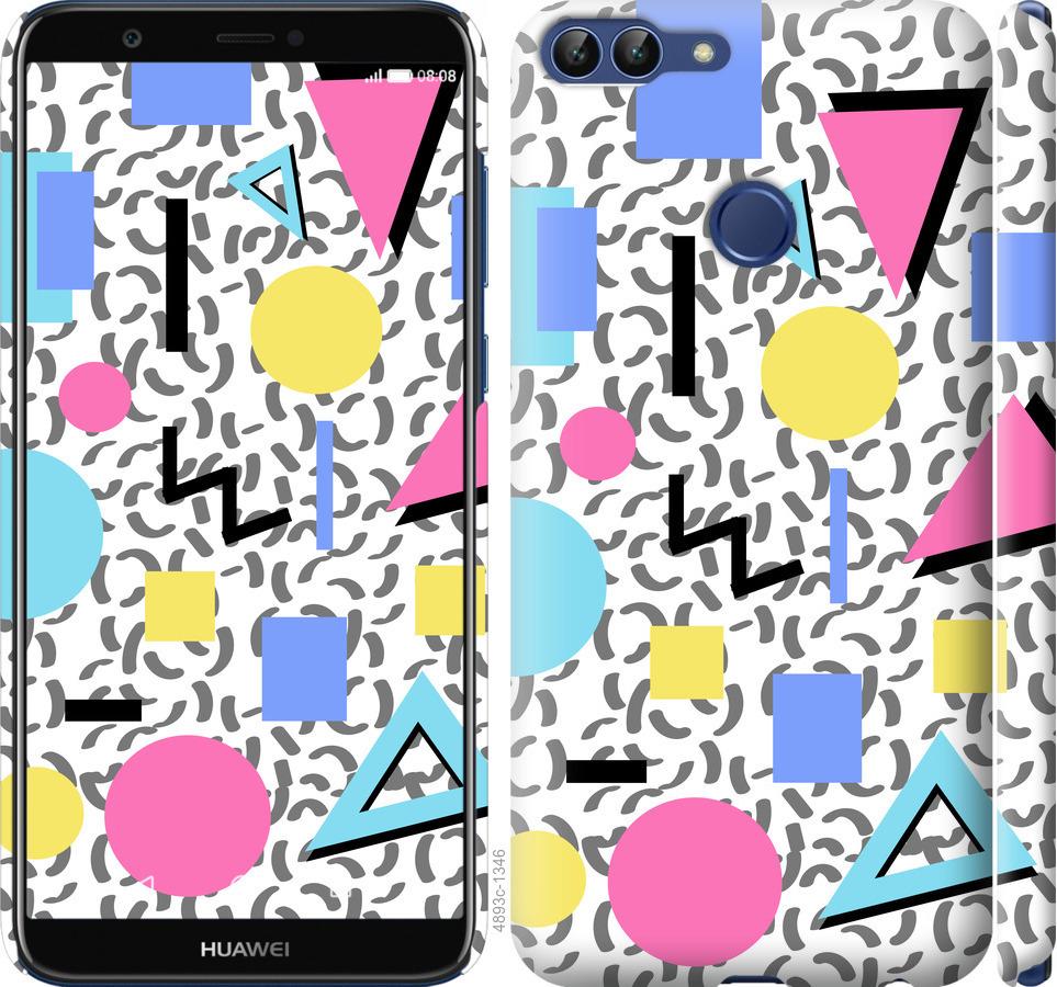 

Чехол на Huawei P Smart Color shapes