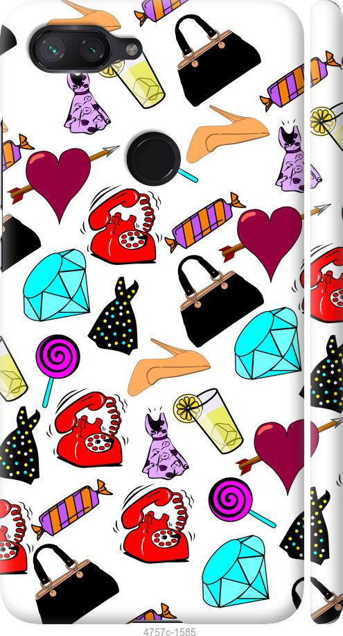 

Чехол на Xiaomi Mi 8 Lite stickers
