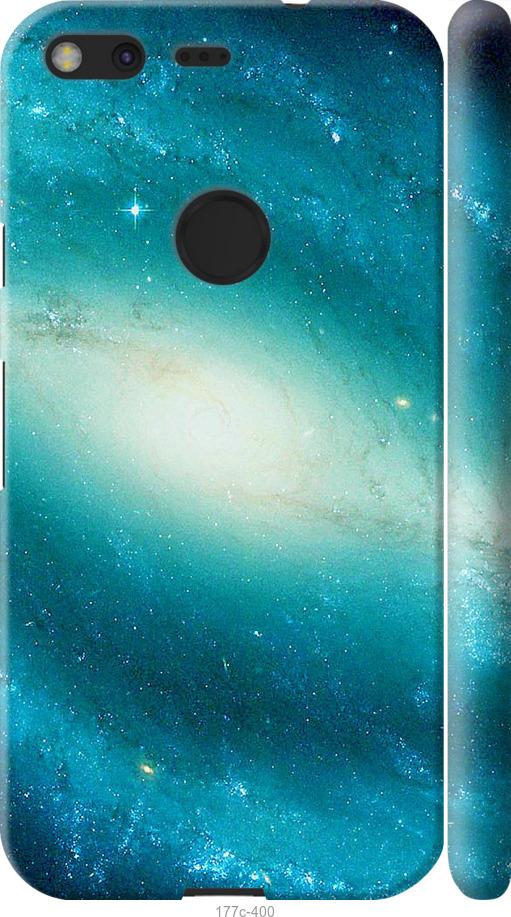 

Чехол на Google Pixel Голубая галактика