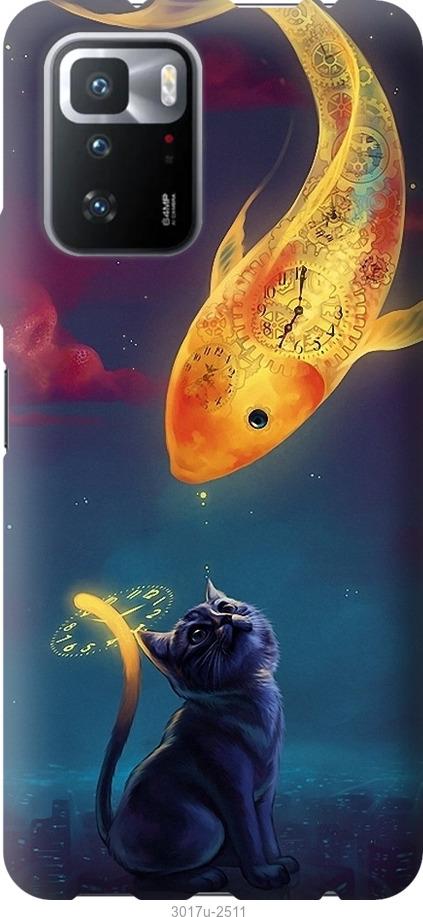 

Чехол на Xiaomi Poco X3 GT Кошкин сон