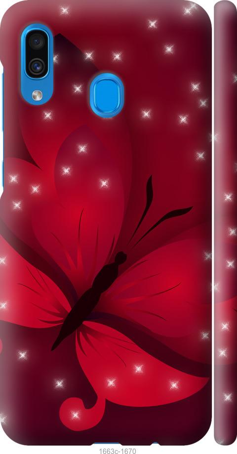 

Чехол на Samsung Galaxy A20 2019 A205F Лунная бабочка