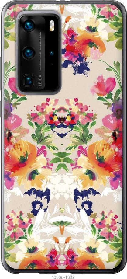 

Чохол на Huawei P40 Pro Квітковий візерунок