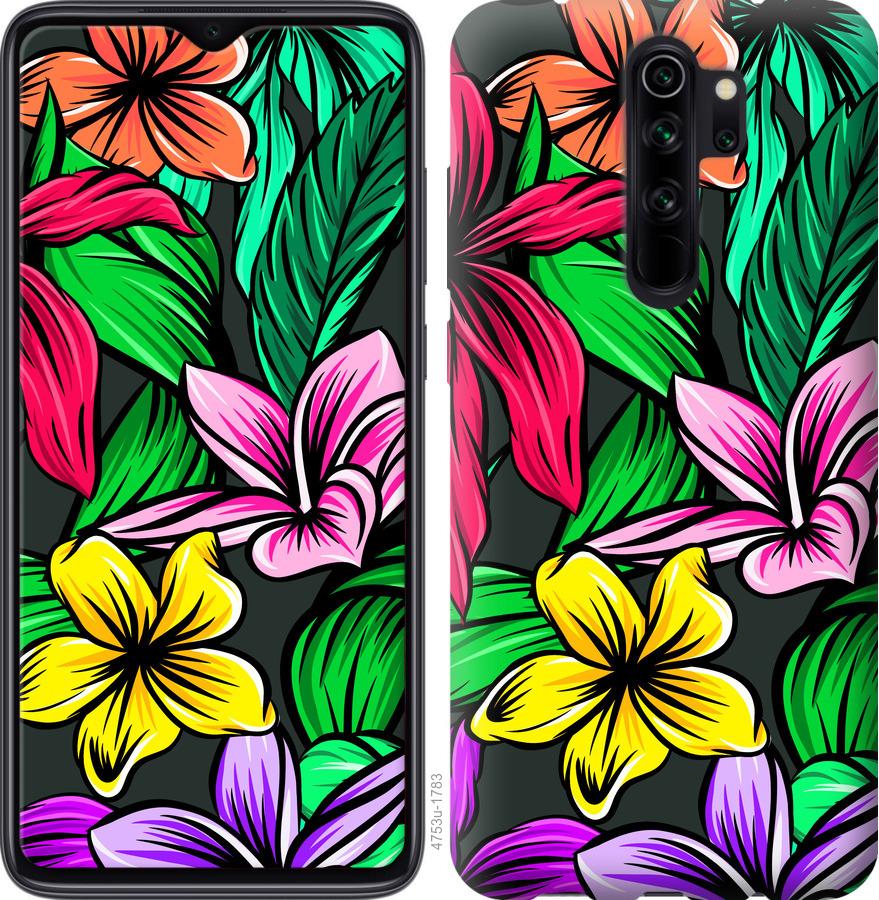 

Чохол на Xiaomi Redmi 9 Тропічні квіти 1