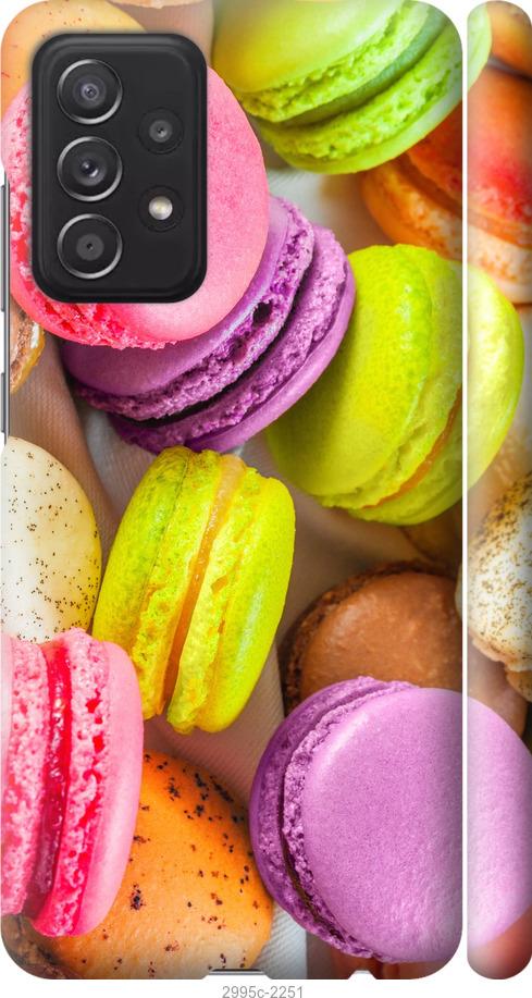

Чехол на Samsung Galaxy A52 Макаруны