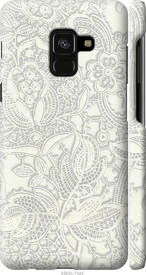 

Чехол на Samsung Galaxy A8 2018 A530F Белое кружево