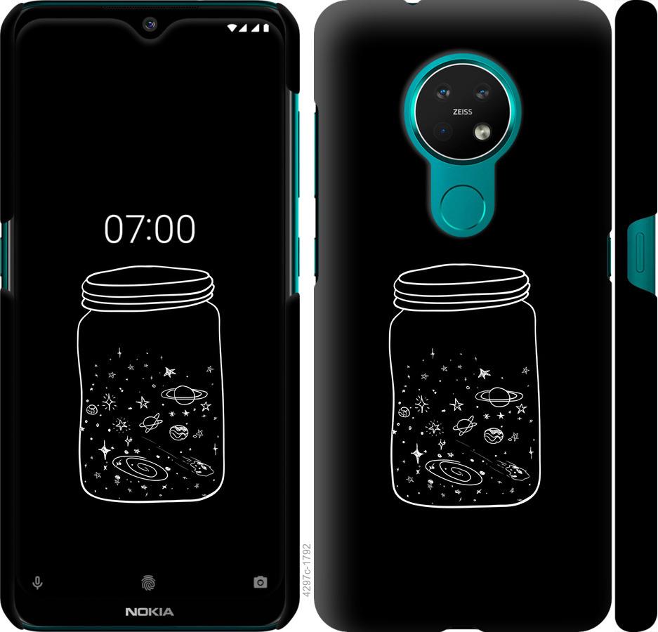 

Чехол на Nokia 7.2 Космос в банке