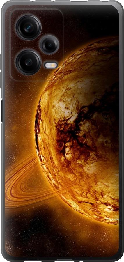 Чохол на Xiaomi Redmi Note 12 Pro 5G Жовтий Сатурн