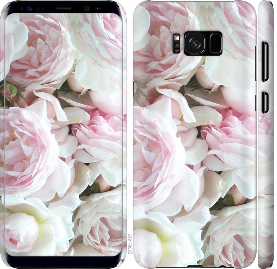 

Чехол на Samsung Galaxy S8 Пионы v2