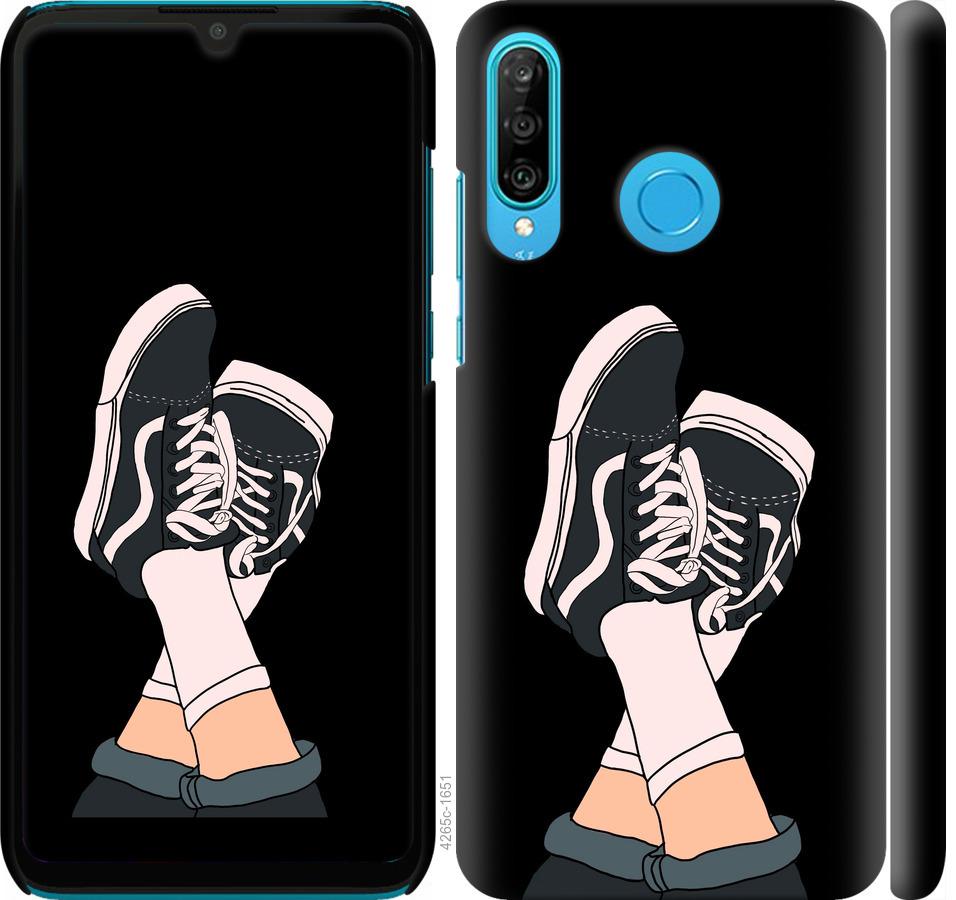 

Чехол на Huawei P30 Lite Кеды