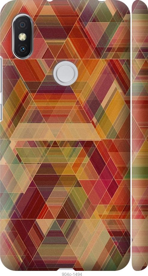 Чехол на Xiaomi Redmi S2 Геометрический узор