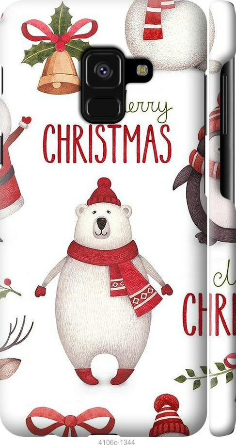 

Чехол на Samsung Galaxy A8 2018 A530F Merry Christmas
