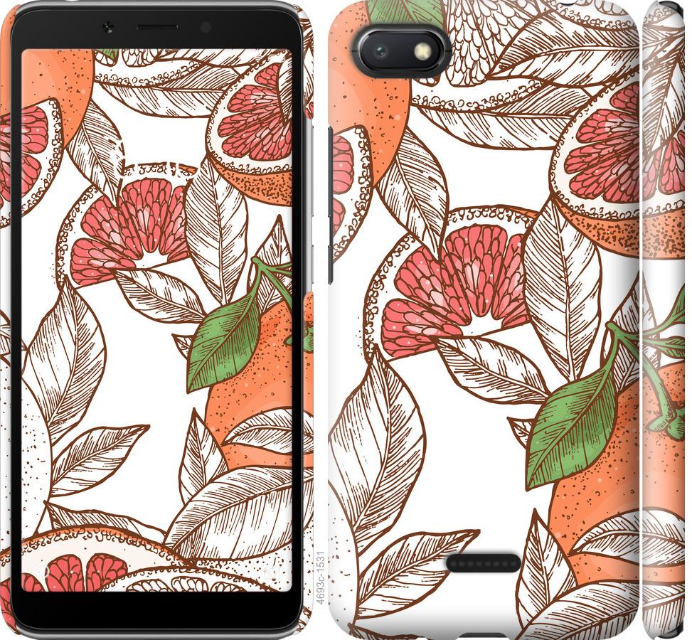 

Чохол на Xiaomi Redmi 6A апельсини