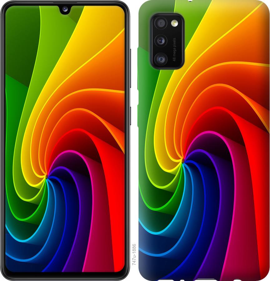 

Чохол на Oppo A52 Райдужний вихор