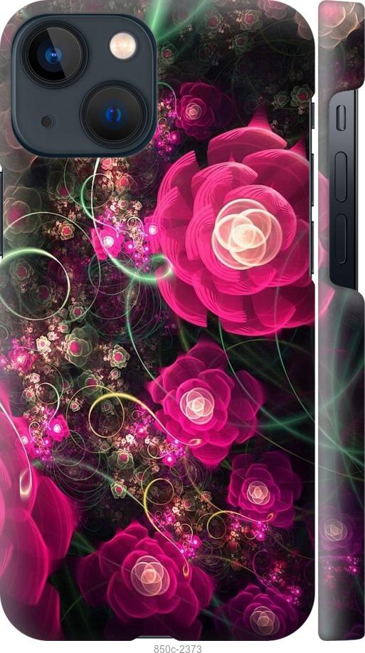 Чехол на iPhone 13 Mini Абстрактные цветы 3