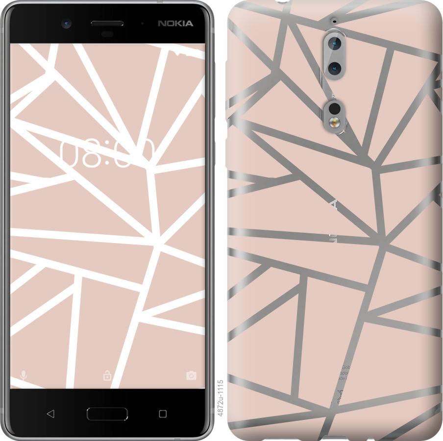 

Чехол на Nokia 8 Абстракция 2
