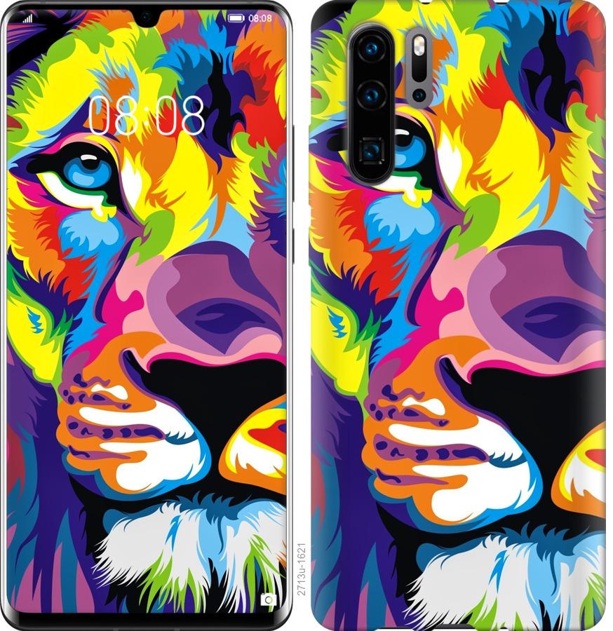 

Чохол на Oppo Reno 3 Різнобарвний лев