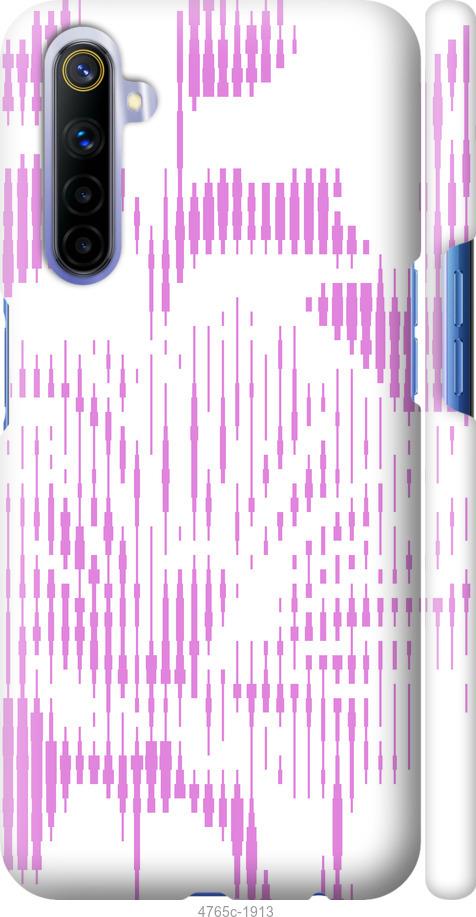 

Чехол на Realme 6 Розовый бутон. Цветок. Pink Flower Bloom