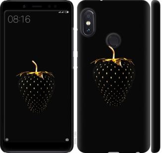 

Чохол на Xiaomi Redmi Note 5 Чорна полуниця