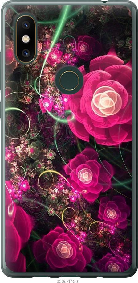 

Чехол на Xiaomi Mi Mix 2s Абстрактные цветы 3
