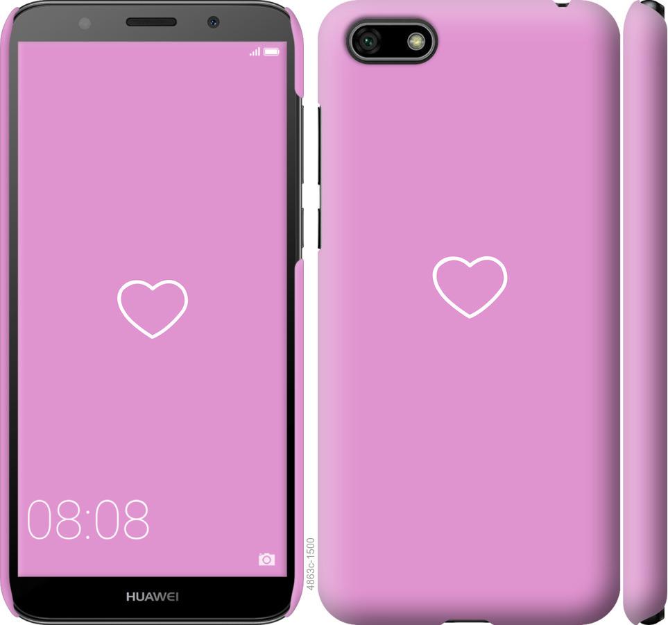 

Чохол на Huawei Y5 2018 серце 2