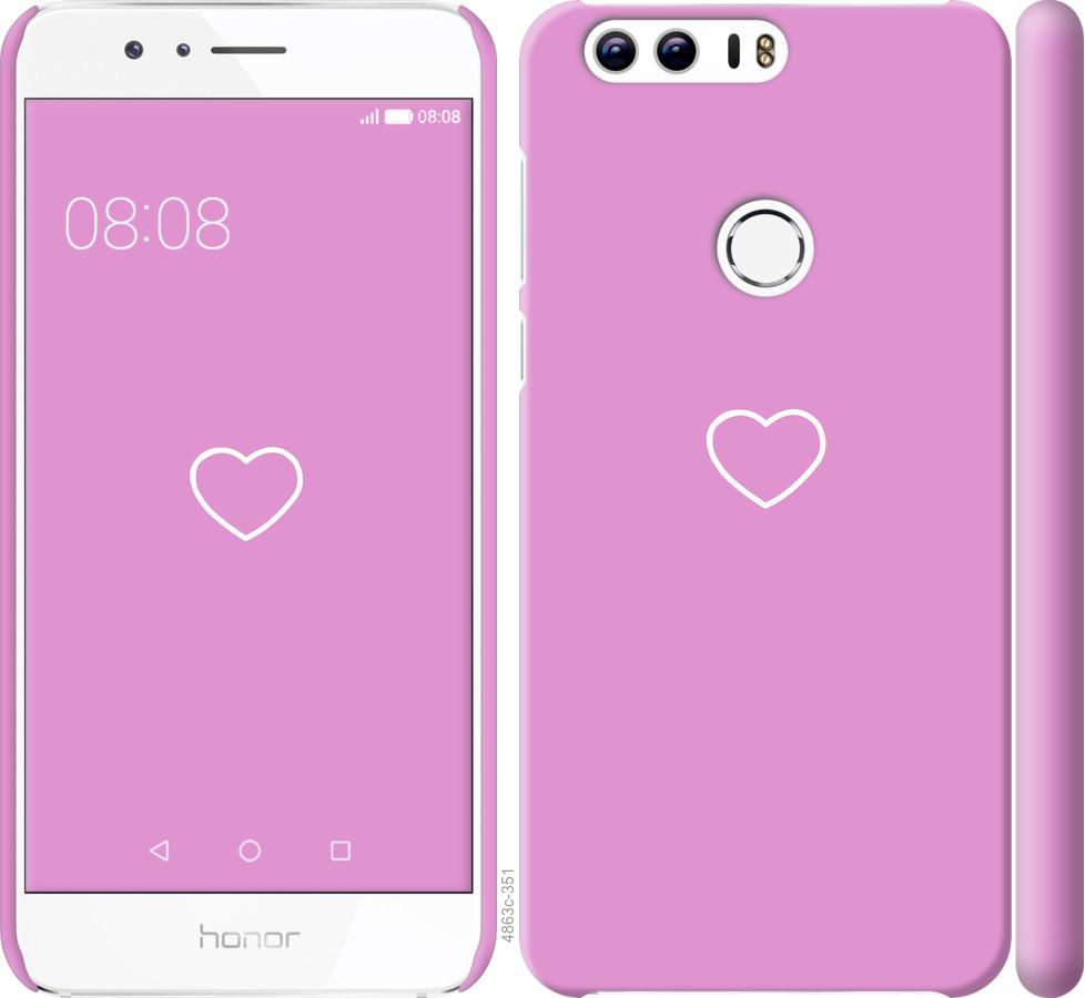 

Чохол на Huawei Honor 8 серце 2