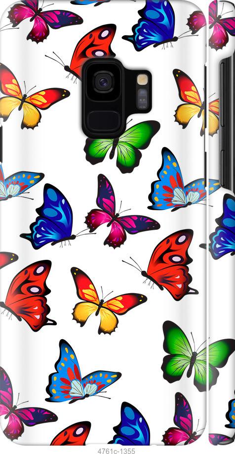 

Чехол на Samsung Galaxy S9 Красочные мотыльки