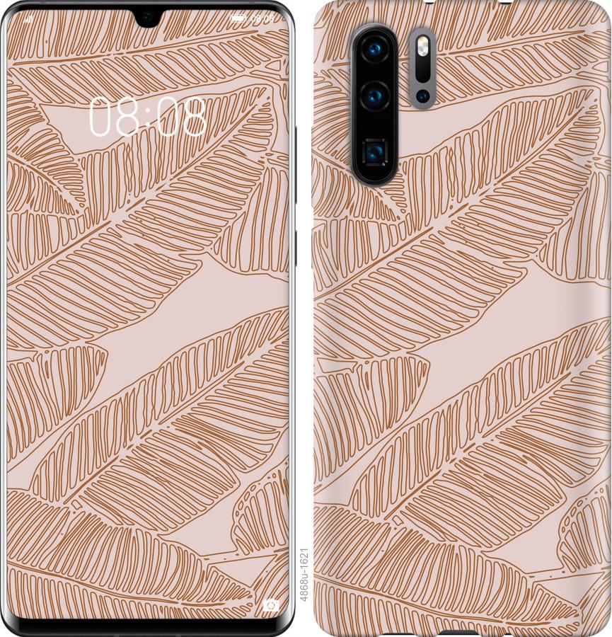 

Чехол на Oppo Reno 3 Листья банана