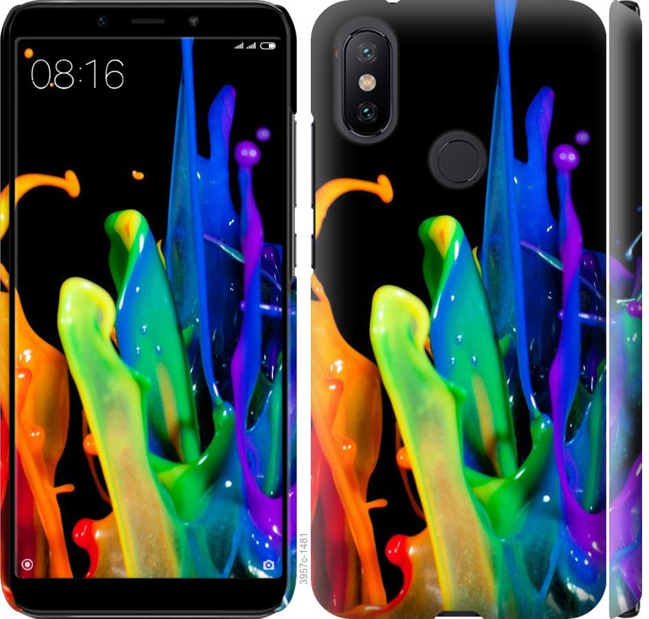 

Чохол на Xiaomi Mi A2 бризки фарби
