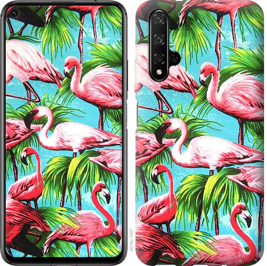 

Чехол на Huawei Honor 20 Tropical background